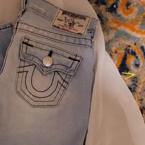 True Religion Light Blue Kids Jeans